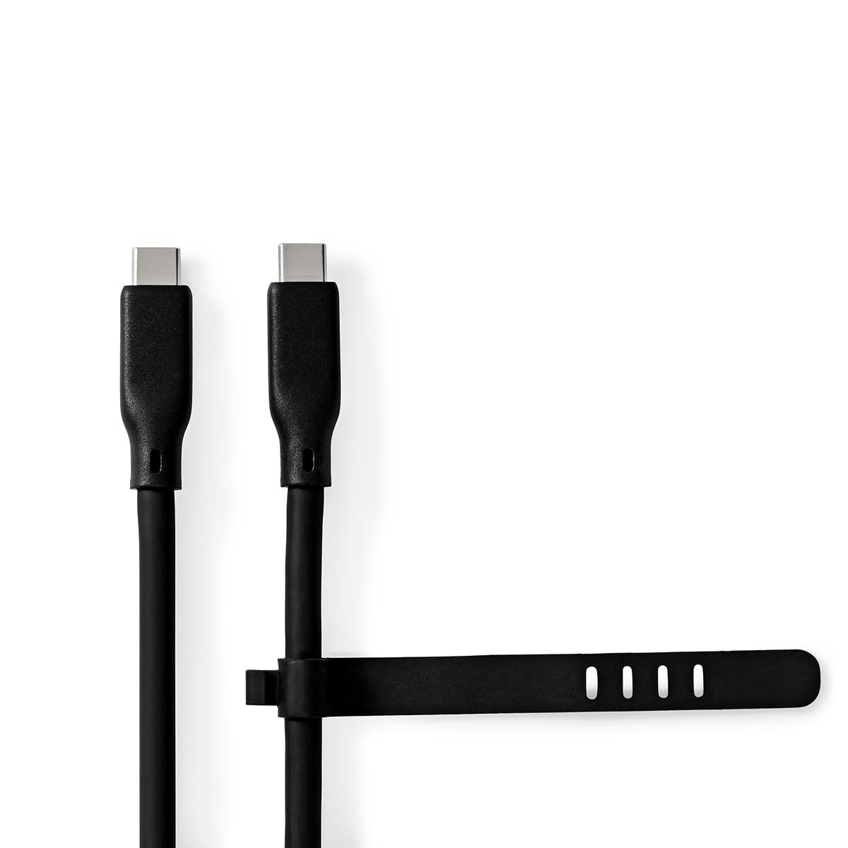 Nedis USB-C naar USB-C Kabel - 1m - USB 3.2 Gen 2 - Zwart
