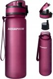 AQUAPHOR bouteille filtrante + 1 cartouche filtrante, 0,35 litre, bordeaux