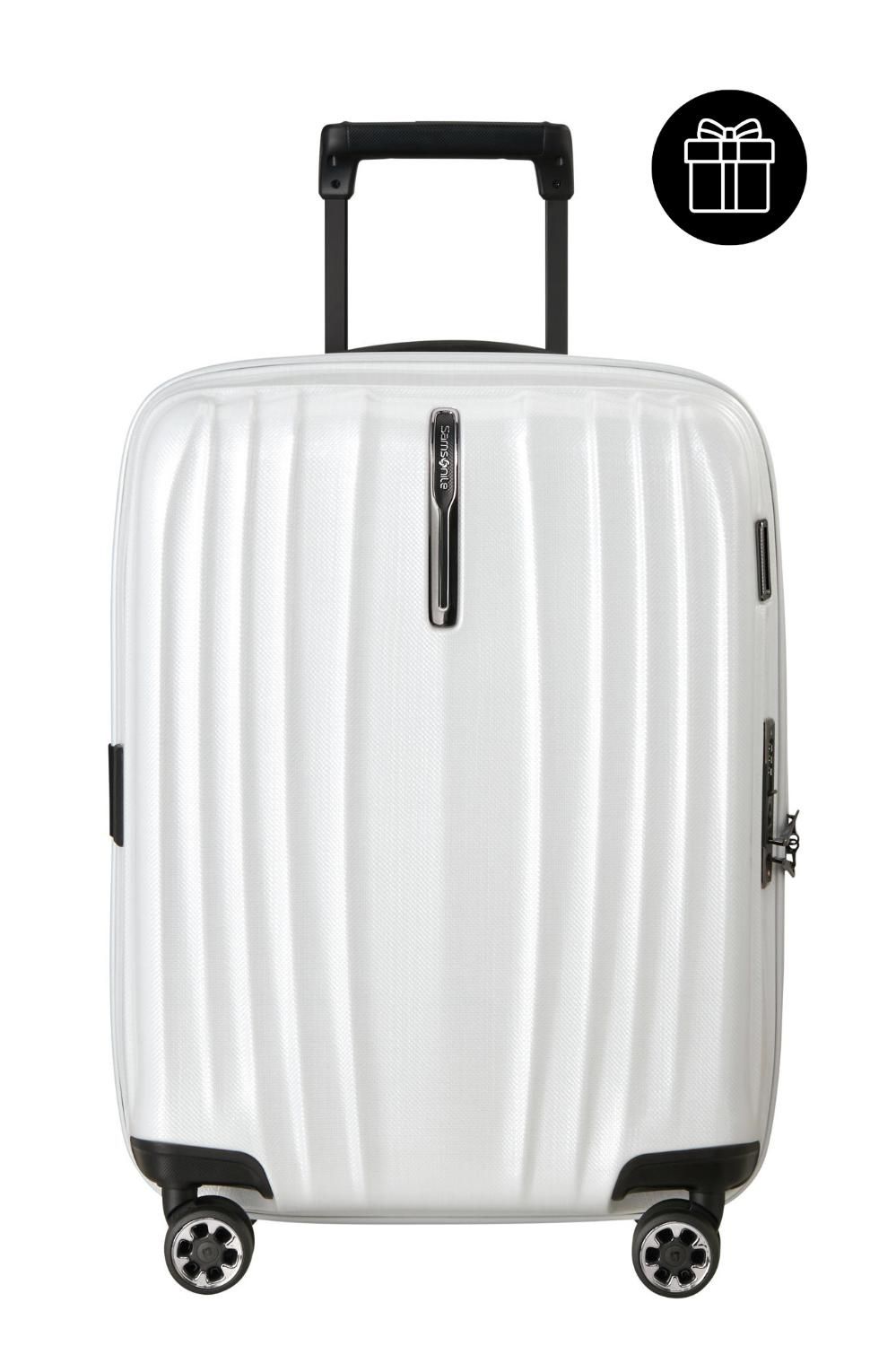 SAMSONITE Nexis Spinner 55/40cm EXP Cotton White