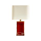 Lampe de table Nomad Maison Sarah Lavoine Faïence émaillée marron Créatrice Sarah Lavoine