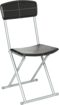 Klapstoel Lionel Zwart - Zwart - Inklapbaar