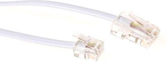 ACT TD5301 - Netwerkkabel - RJ45 - 1 m - Wit