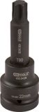 KS TOOLS 1" Kraft-Bit-Stecknuss Torx, lang, T80