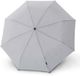 Knirps C.241 Chrome Matt Duomatic Stormparaplu Unisex Melange Grey