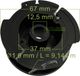 Black & Decker Fadenspule pour GLC 1825 425 3630 LST 1018 120 220 300 / AF-100