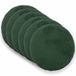vidaXL - Taie d'oreiller - 6 pièces - HEERLEN - Vert foncé - Ø 40 cm - Bouclé