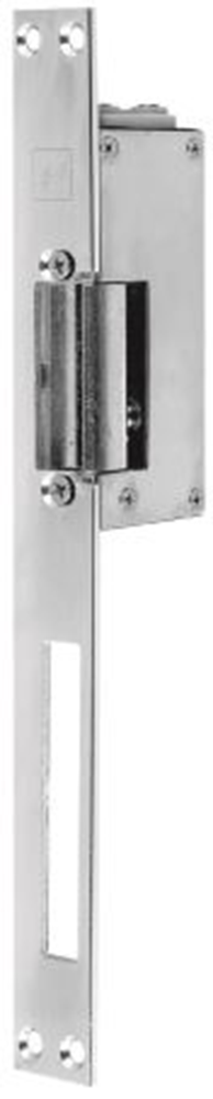 Effeff 12W-KL Elektrische inbouw deuropener waterbestendig type 12W | spanningsloos vergrendeld | fix | sluitplaat 152 verzinkt | 12V= eE | DIN links.