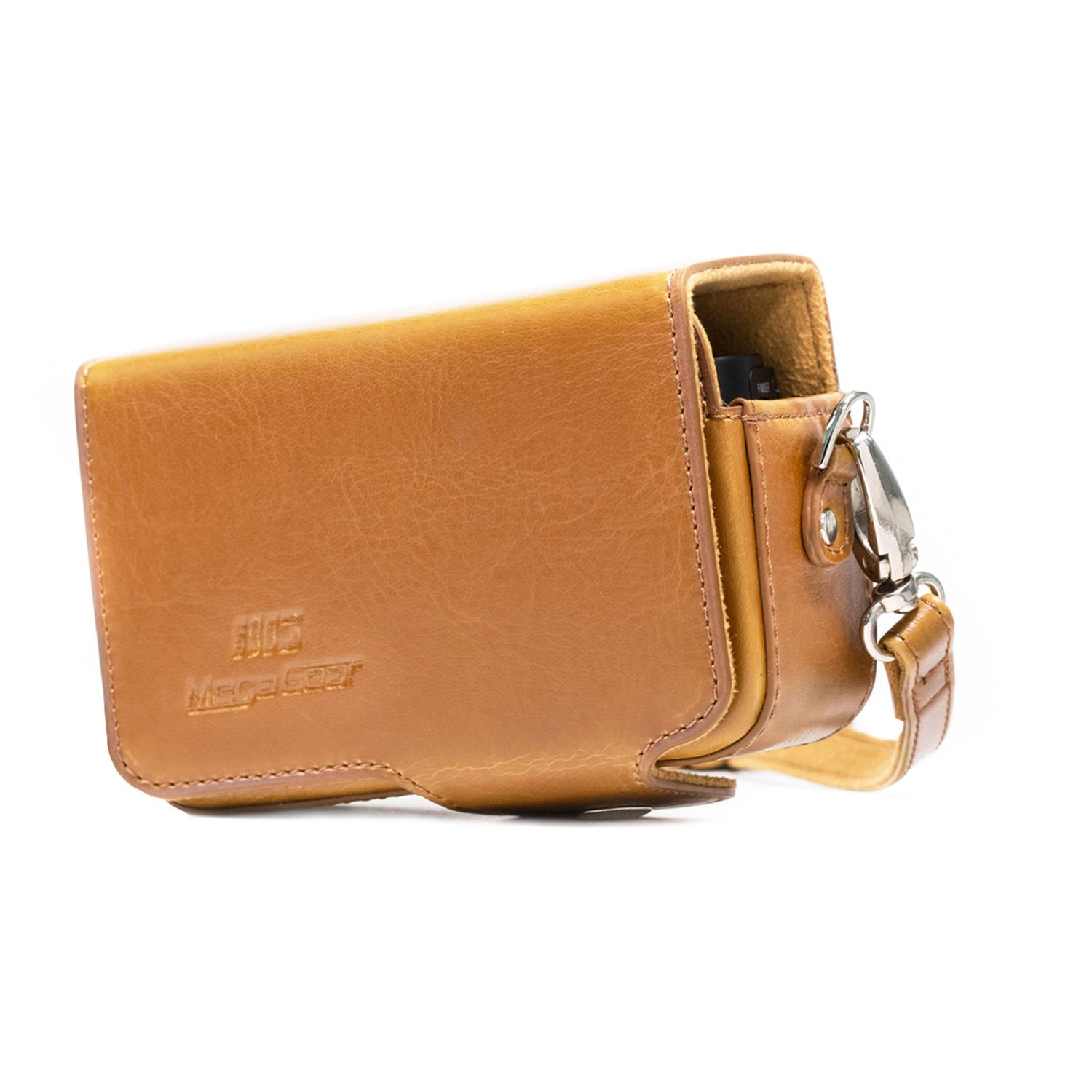 MegaGear MG886 - Cameratas - Bruin - Compatibel met Sony Cyber-shot DSC-HX99, DSC-HX95, DSC-HX80, DSC-HX90V, DSC-WX500