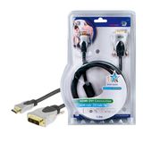 HQ HQSS5551/1.5 HDMI/DVI Cable 1.5m Black