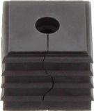 CONTA-CLIP KDS-DE 5-6 BK Afdichtingselement Thermoplastisch elastomeer Zwart 10 stuk(s)