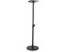 Gravity SP 3202 LR B Studiomonitor-standaard met ronde voet, zwart
