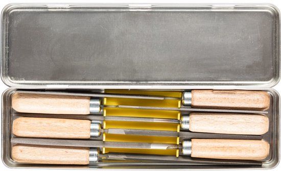 PFERD Sleutelvijlenset 265 K 100 H2 - Hout - Kleurloos - 1 stuk(s)