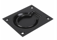 Waelbers Luikring 75x90mm zwart - 10 Stuk(s)