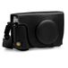 MegaGear MG1892 Ever Ready Lederen Camera Case compatibel met Fujifilm X100V - Zwart
