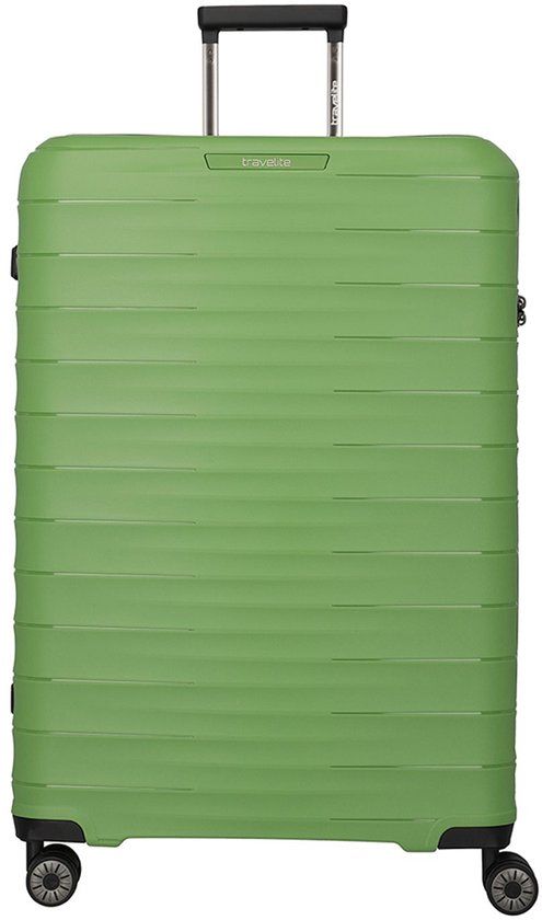 Travelite Mooby Grote Koffer 106L – Polypropyleen met TSA Slot - Green