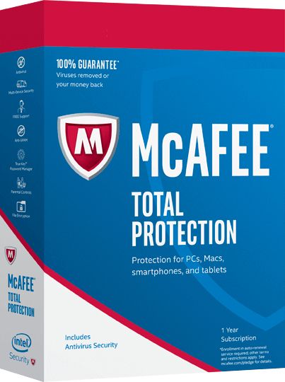 McAfee Total Protection 2018 - 5 PC - Antivirus Software