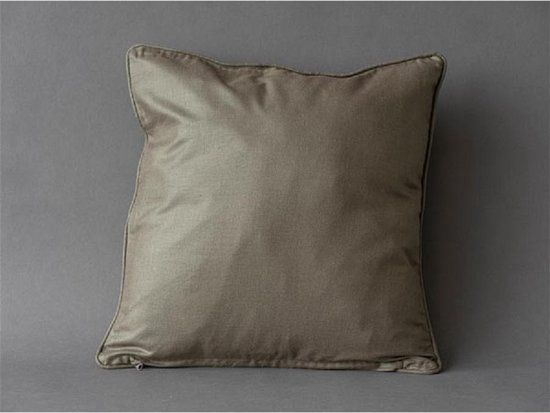 L28 Kussenhoes - Wol - Donkergrijs - 50x50 cm - Modern