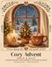 Cozy Advent: Bold & Easy Christmas Coloring Countdown