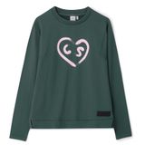 Cross Hart Crew trui, groen