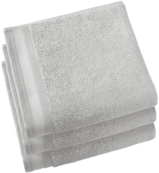 De Witte Lietaer Contessa - Washandje - 16x22 - Set van 6 - Silver