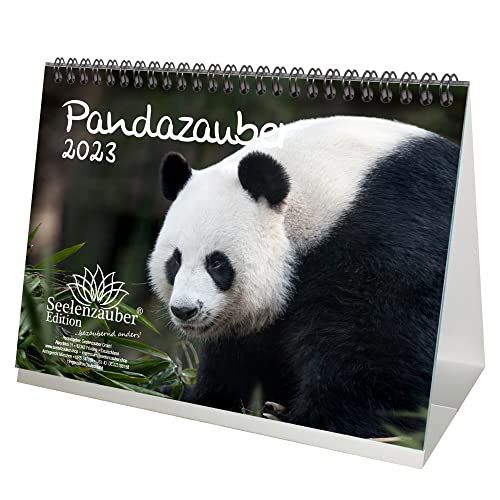 Seelenzauber Pandazauber DIN A5 Tafelkalender 2023 Panda - zielmagie