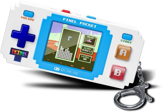 My Arcade Pixel Pocket Tetris Mini Portable