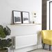 Hudson Reed Radiateur à panneaux Type 21 Convecteur Chauffage (T21) Horizontal - Blanc | 100cm x 40cm x 7,3cm - 956 Watt | Eco