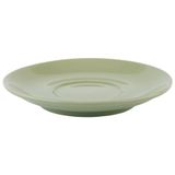 APS 16016 cappuccinoschotel groen Ø 15,5cm, H: 2,5 cm, porselein