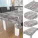 ANRO Tafelzeil op rol Houtlook Bruin 140cm x 20m