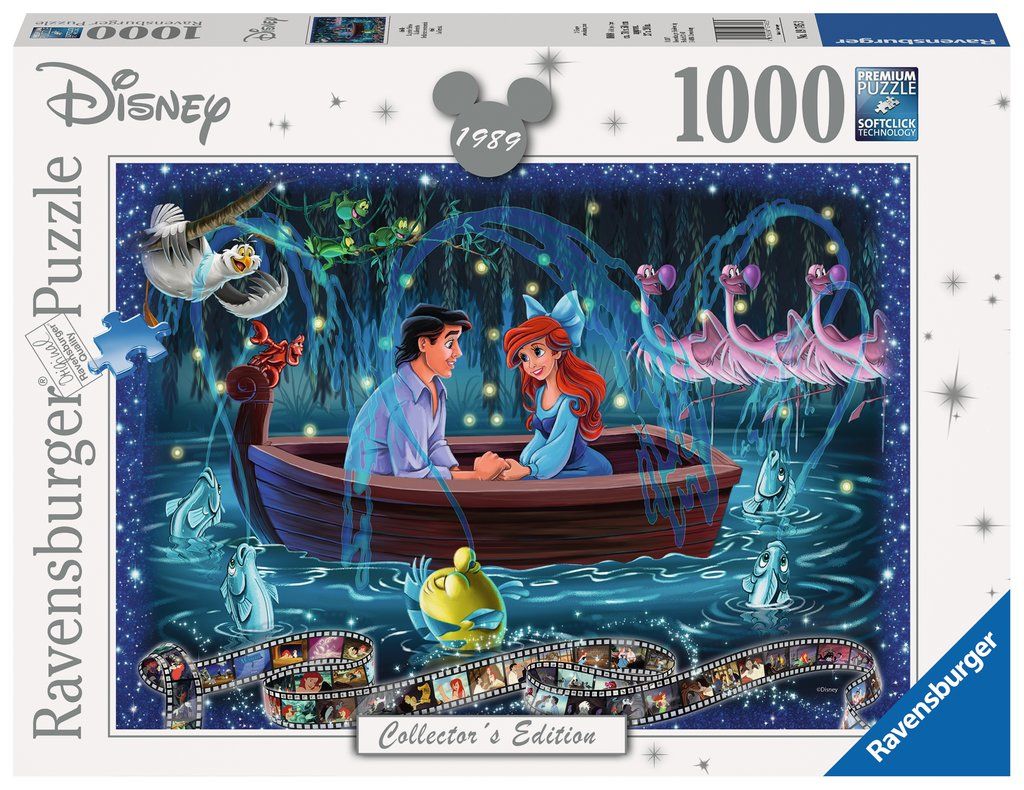 Ravensburger De kleine zeemeermin - 1000 stukjes Puzzel - Disney Classics - 14+