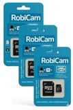RobiCam Geheugenskaartset voor RobiCam camera's, 64 GB, 3 stuks