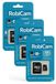 RobiCam Geheugenskaartset voor RobiCam camera's, 64 GB, 3 stuks