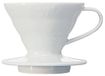 Hario V60 Dripper - Céramique - Blanc - Taille 01