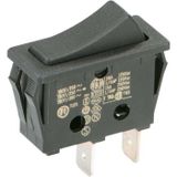 BACHMANN Tuimelschakelaar Serie 3652, Uitschakelaar, niet verlicht, 1-polig, z/z, 924.091