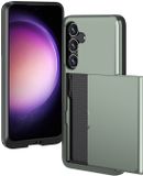imoshion Hoesje met Pasjeshouder - Geschikt voor Samsung Galaxy S24 - Donkergroen