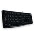 Logitech K120 Clavier USB QWERTY Estonie Noir