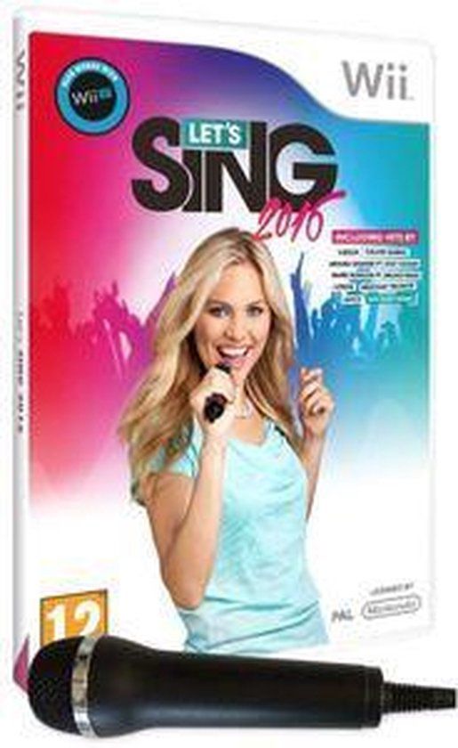 Plaion Koch Media Let's Sing 2016 + 1 Microphone Wii / Wii U