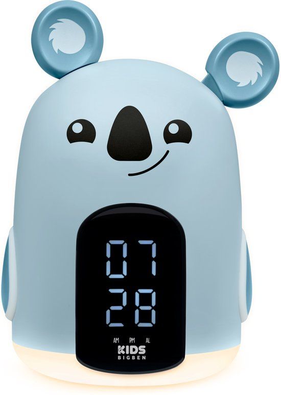 Bigben Kids - Kinderwekker & Nachtlamp - Geluidseffecten - Coco de Koala