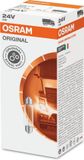 Osram 6424 Originele lamp voor kentekenplaatverlichting, vrachtwagen, SV8,5-8, 24 V, 5 W, doos met 10 stuks