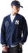 New Era Vest MLB Collegiate Script New York Yankees Heren L Katoen V-hals Navy