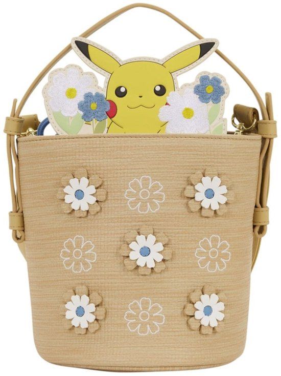 Loungefly Pokémon Floral Pikachu Crossbody Tas