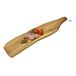 KESPER Serveerplank acaciahout XL 71-85 cm met leren band