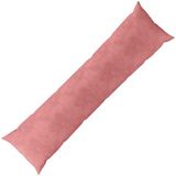 vidaXL - Kussensloop - HEERLEN - Roze - 40 x 145 cm - Katoensatijn