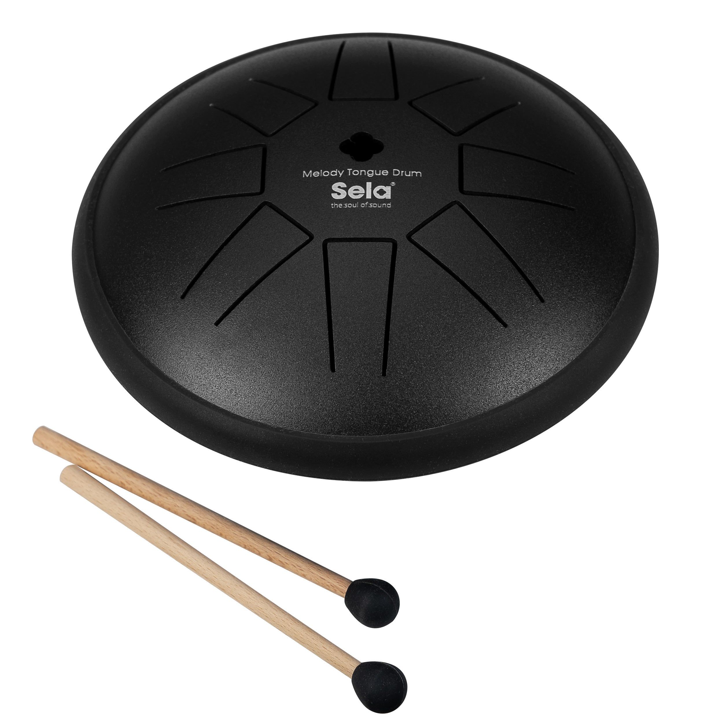 Sela SE 360 Melody Tongue Drum C Major 6 inch Black