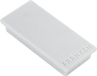 Franken magneet 10 Stuk Haftkraft 1000 g grijs