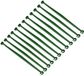 Bol 24 pièces Connecteurs de Treillis Extensibles Bras de Piquet pour Cage à Tomates Bâton en Plastique Supports Fournitures de Jardinage pour Piquets de Plantes