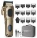 Tondeuse à cheveux - Tondeuse - Sans fil - 11 sabots - Levier de dégradé
