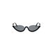 FENDI FE40178U Lunettes de soleil pour femme Noir/solide fumé 53/19/140