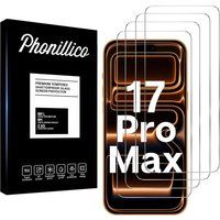 Phonillico® Gehard Glas voor iPhone 17 PRO MAX [Pack 4]