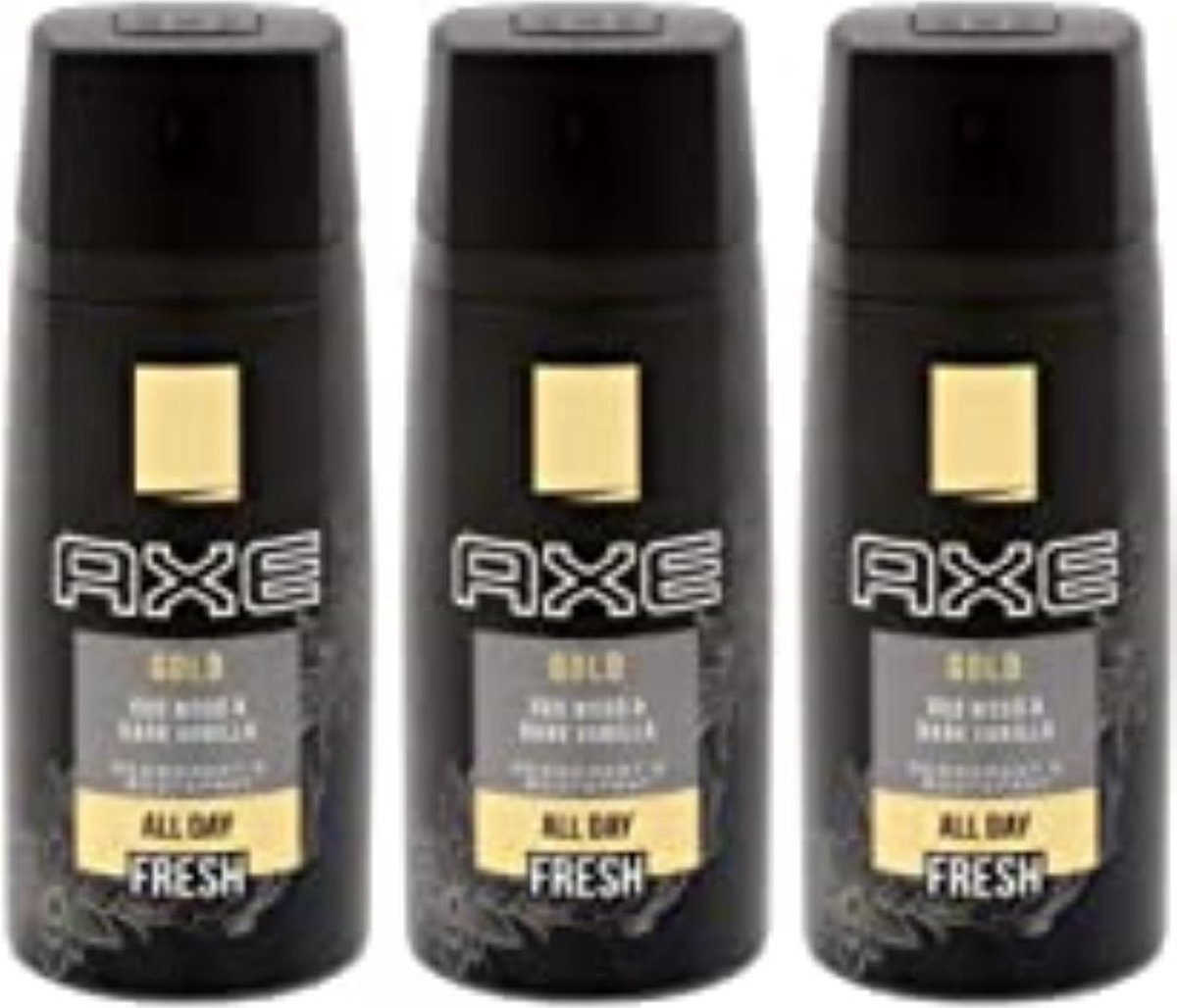 AXE Gold Deo Spray - Voordeelverpakking 3 x 150 ml